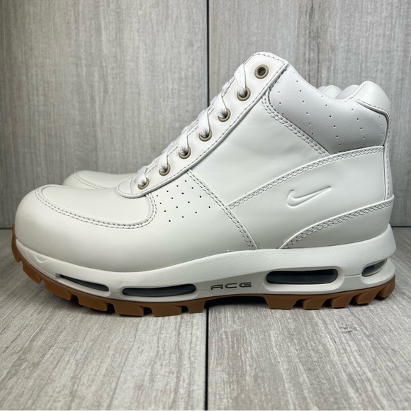 NEW Nike Air Max Goadome ACG Summit White Sneaker Boots fz1314-100 Mens Size 9.5 - Picture 3 of 10